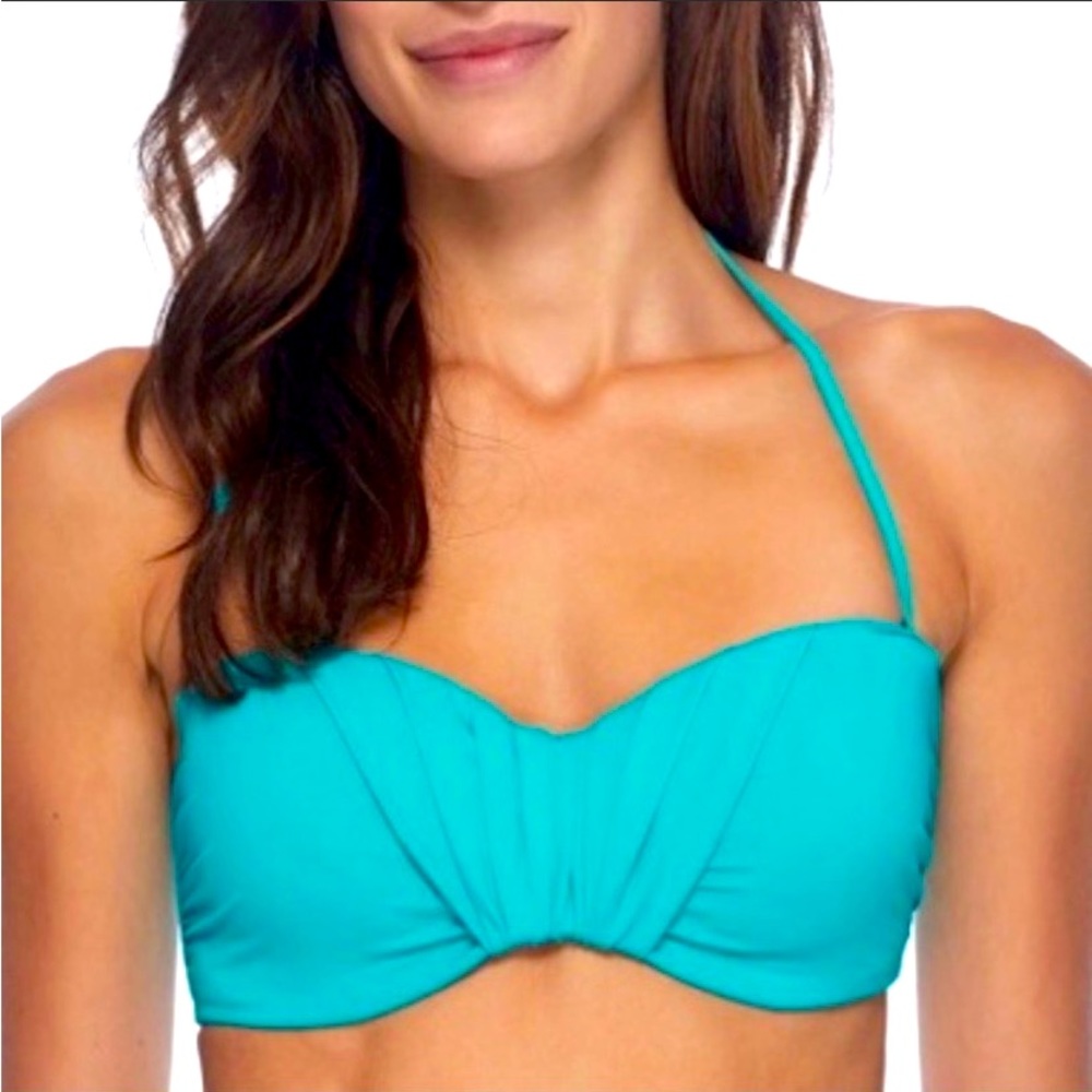Skye Swimwear bandeau swim top NWT